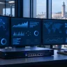 Secured server room monitored by ALLSAFE SOLUTIONS