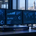 Salle serveurs sécurisée supervisée par ALLSAFE SOLUTIONS