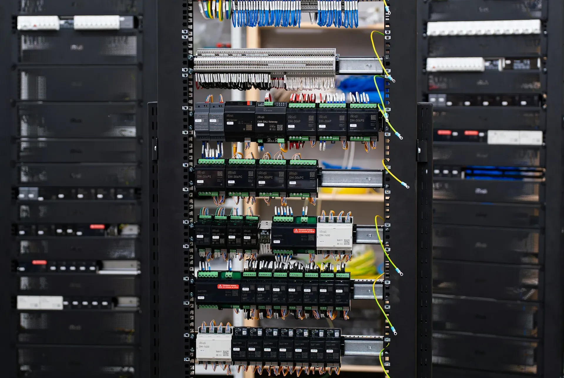 Secured server room monitored by ALLSAFE SOLUTIONS