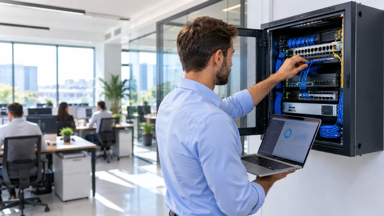Sécurisation du réseau et du télétravail d’une PME
